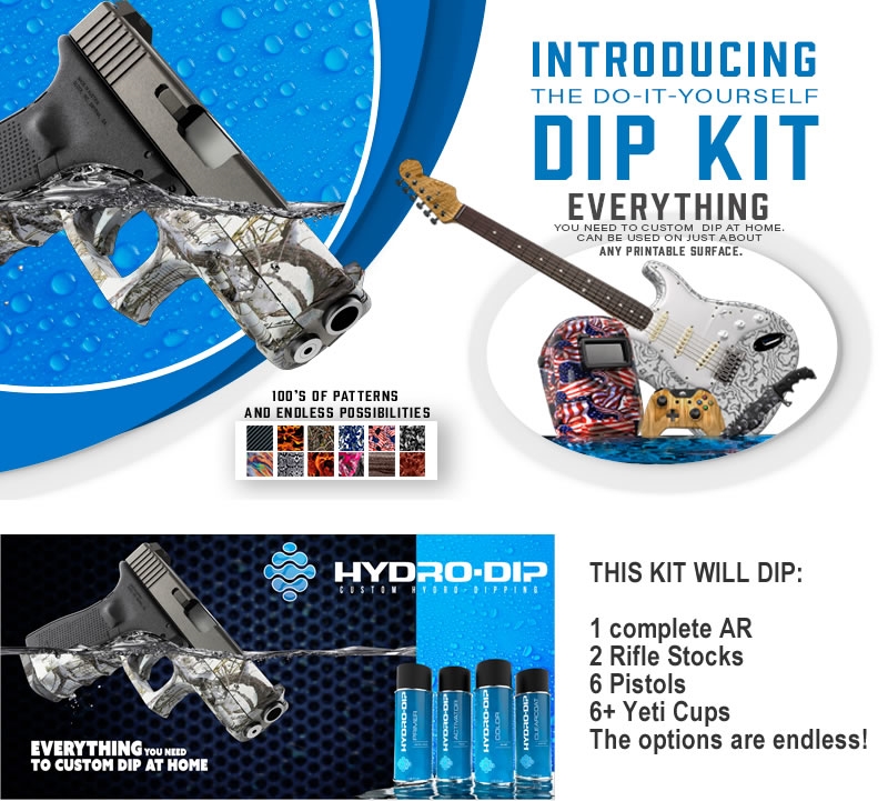 Hydro Dipping Water Transfer Printing Hydrographic Dip Kit VIPER PIT DD-677 