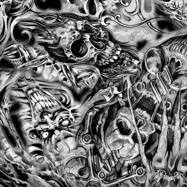 Skull Patterns | Hydro Dipping Film