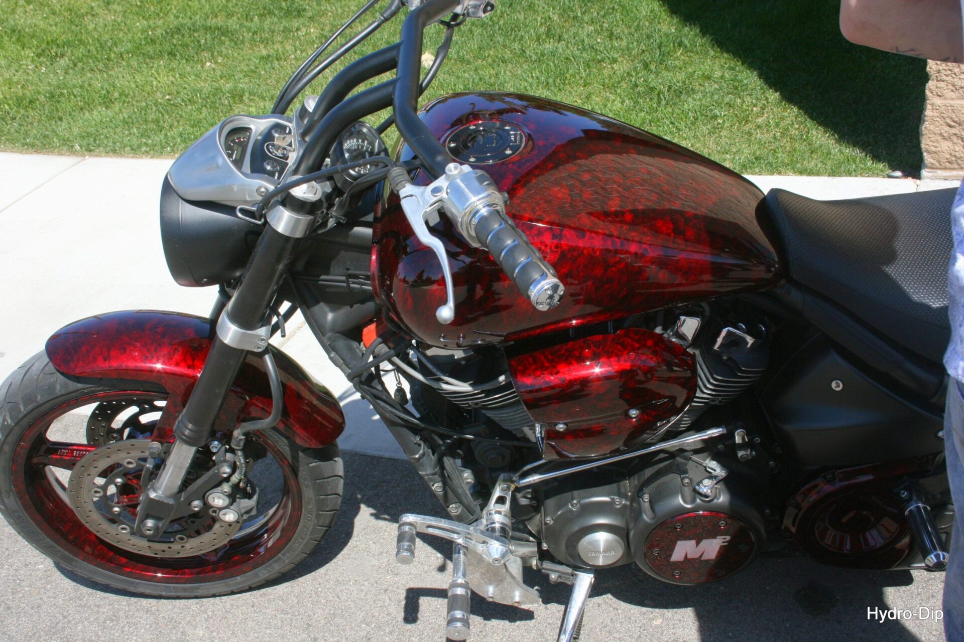 Custom hydrographic coating
